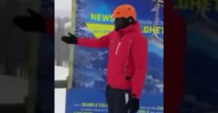 Nemohol vstúpiť na zjazdovku, zato že je čierny (Nemám tu žiadne práva)