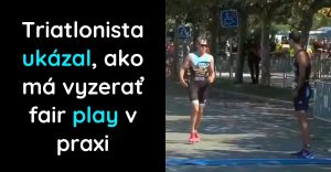 Triatlonista ukázal, ako má vyzerať fair play v praxi