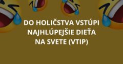 Do holičstva vstúpi najhlúpejšie dieťa na svete (Vtip)