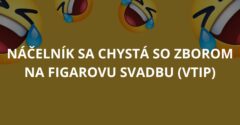 Náčelník sa chystá so zborom na Figarovu svadbu (Vtip)