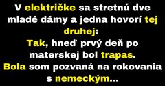 Žena sa prvýkrát po materskej zúčastnila rokovania (Vtip)