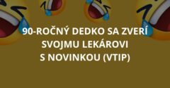 90-ročný dedko sa zverí svojmu lekárovi s novinkou (Vtip)