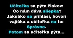 Učiteľka sa pýta žiakov, čo nám dávajú zvieratá (Vtip)