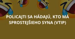 Policajti sa hádajú, kto má sprostejšieho syna (Vtip)