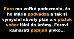 Fero prezradí kamarátom svoje starosti (Vtip)