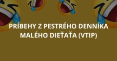 Príbehy z pestrého denníka malého dieťaťa (Vtip)