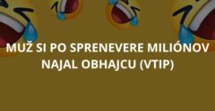 Muž si po sprenevere miliónov najal obhajcu (Vtip)