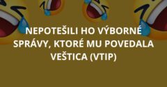 Nepotešili ho výborné správy, ktoré mu povedala veštica (Vtip)