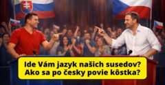 Česko – slovenský jazykový kvíz #1