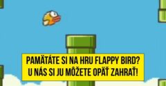 Pamätáte si na hru Flappy Bird? U nás si ju môžete opäť zahrať