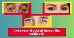 Spoznáte slovenských hercov iba podľa očí? #2